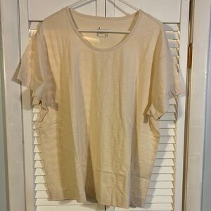 Alfani Beige Casual Tee
